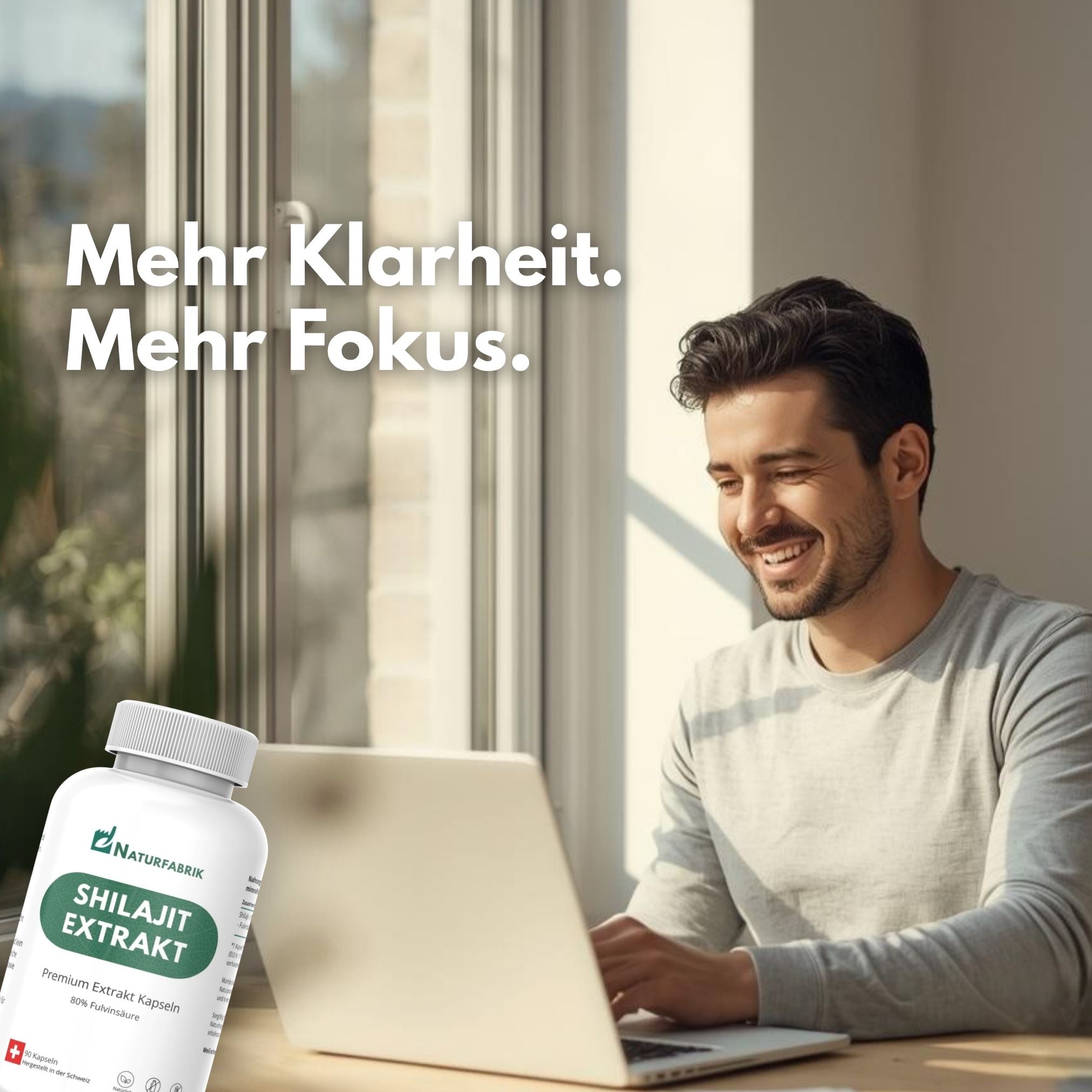 DrogerieMarkt24 - DrogerieMarkt24 NATURFABRIK Shilajit Mumijo Extrakt Kapseln 90 Stk - DrogerieMarkt24