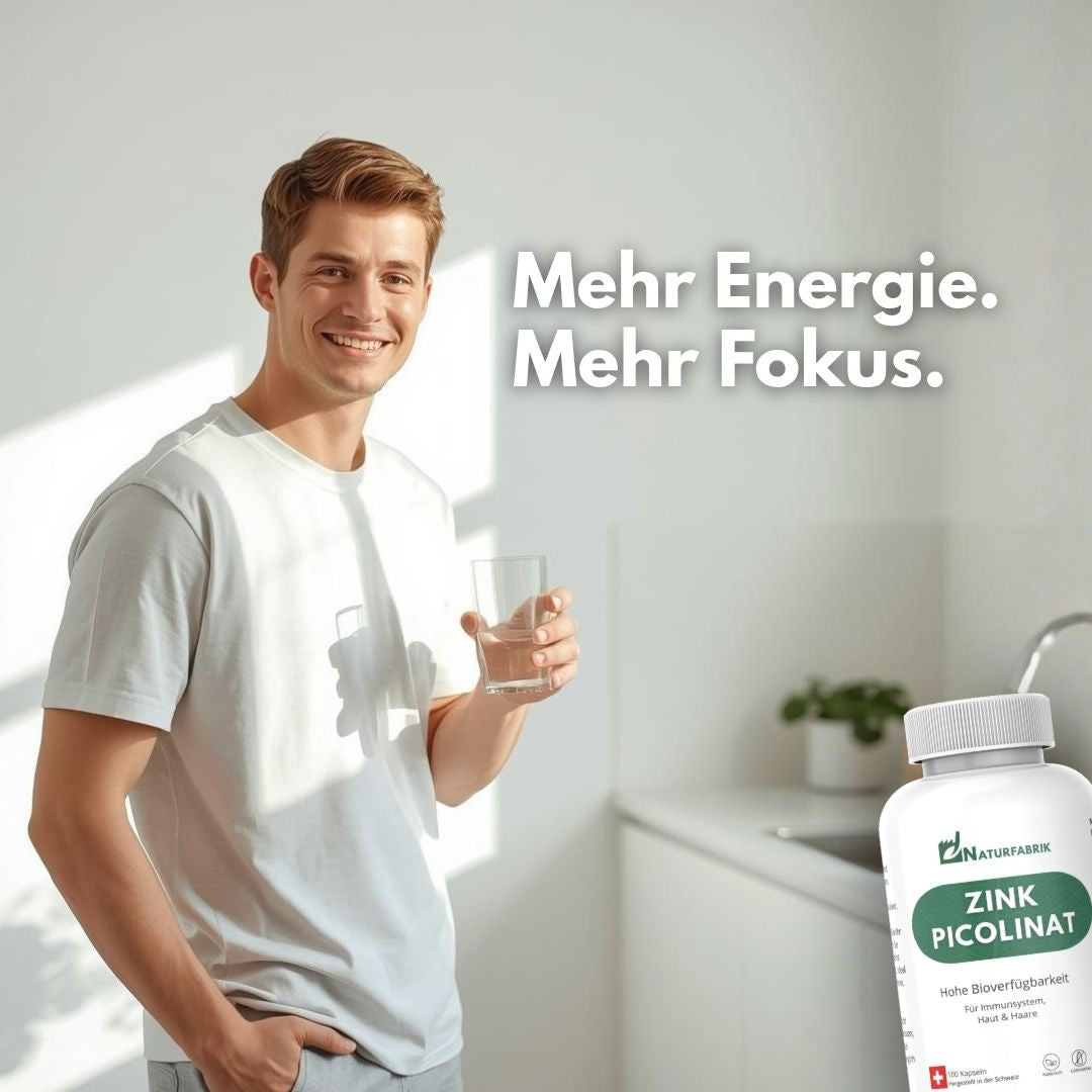 DrogerieMarkt24 - DrogerieMarkt24 NATURFABRIK Zinkpicolinat 5 mg 100 Kapseln - DrogerieMarkt24