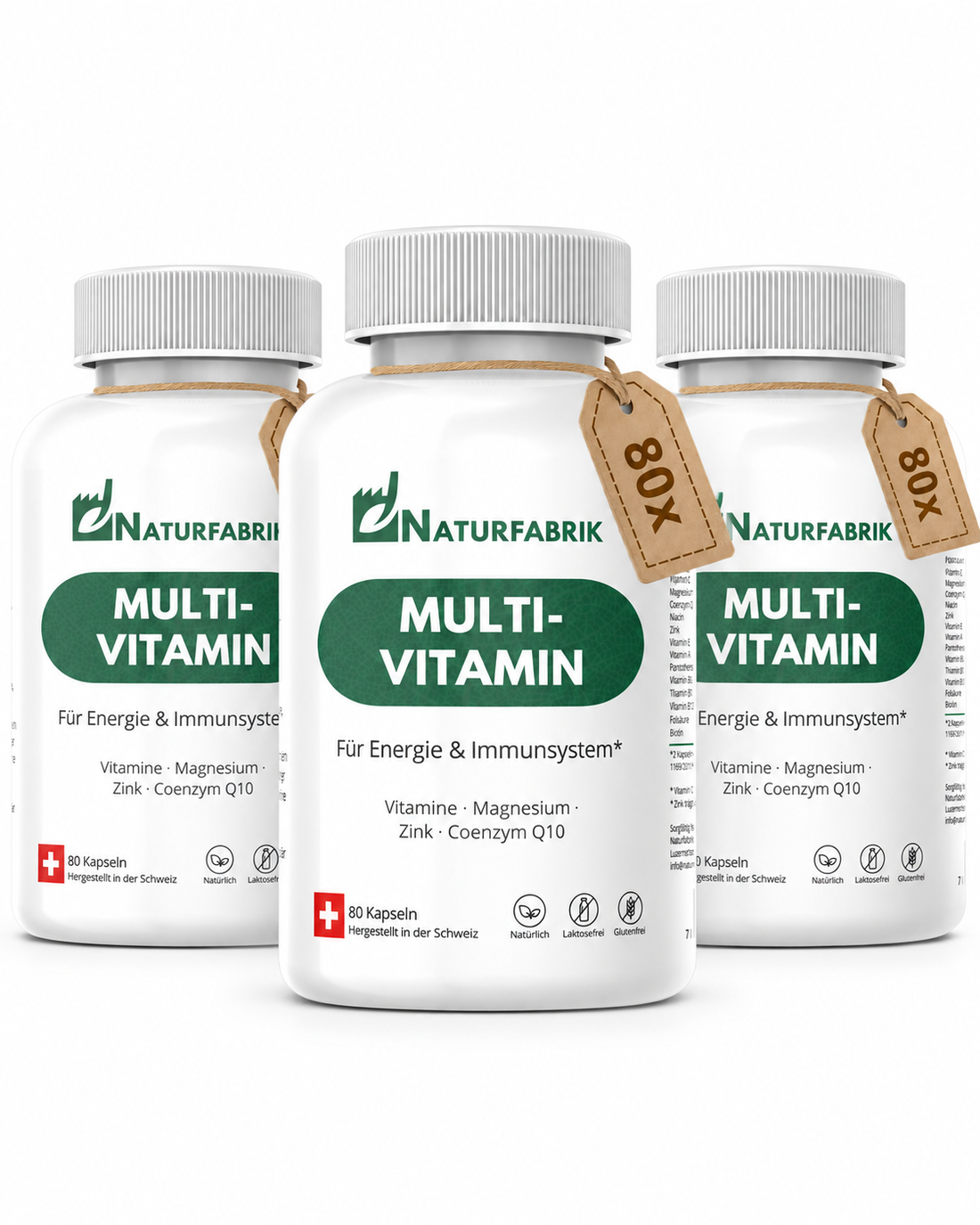 NATURFABRIK Multi-Vitamin 240 Kapseln Trio