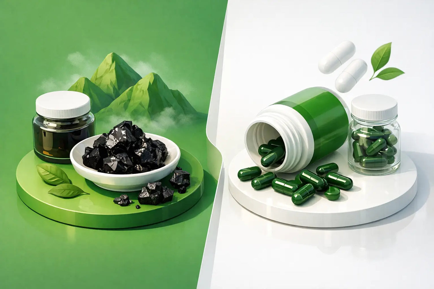 Shilajit Harz oder Kapseln - was passt besser?