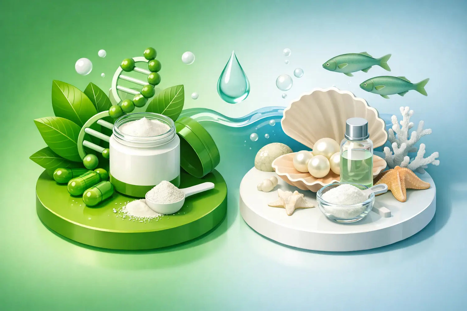 Peptan Collagen oder Marine Collagen wählen?