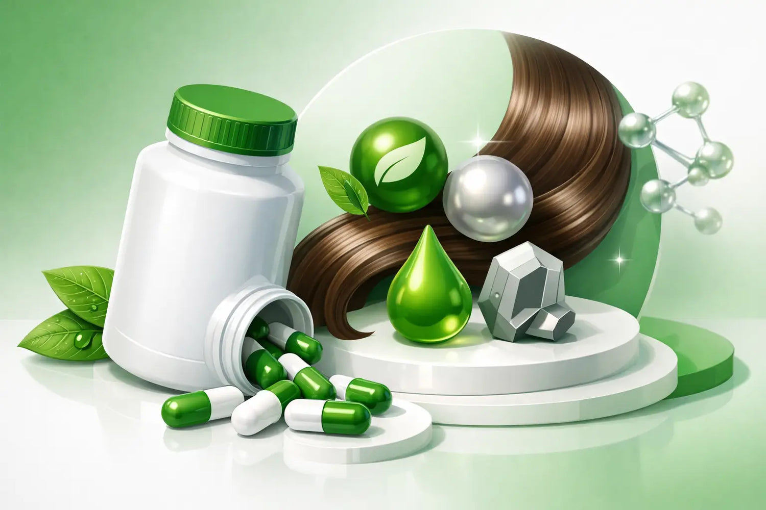 Haarvital Kapseln mit Biotin und Zink