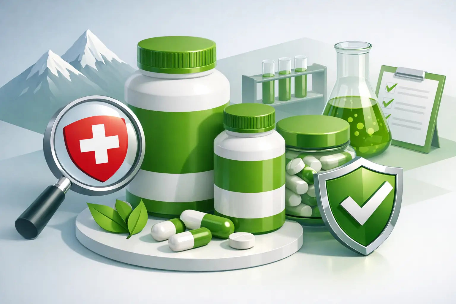 Schweizer Supplement Qualität erkennen