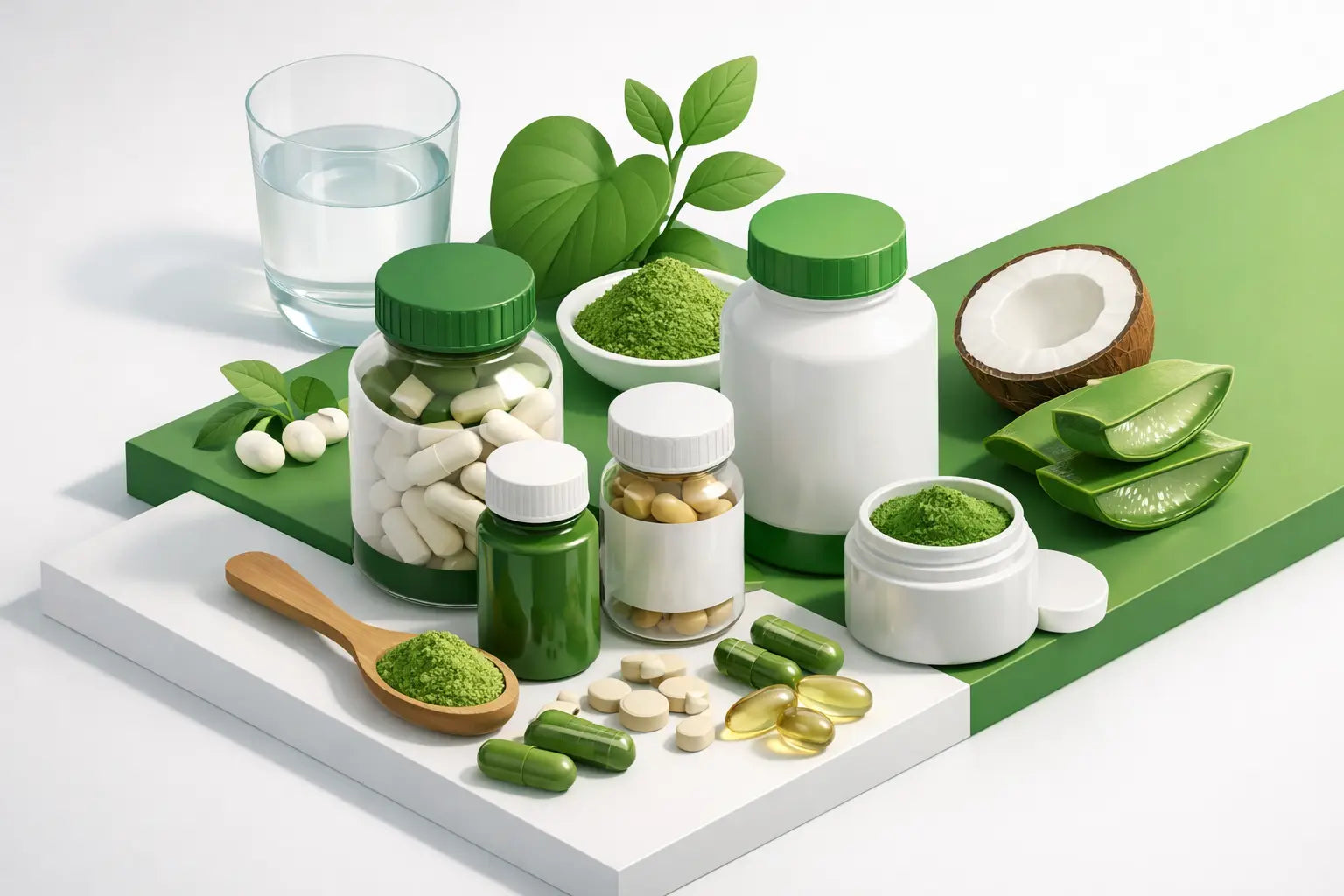 Natürliche Supplement Routine aufbauen
