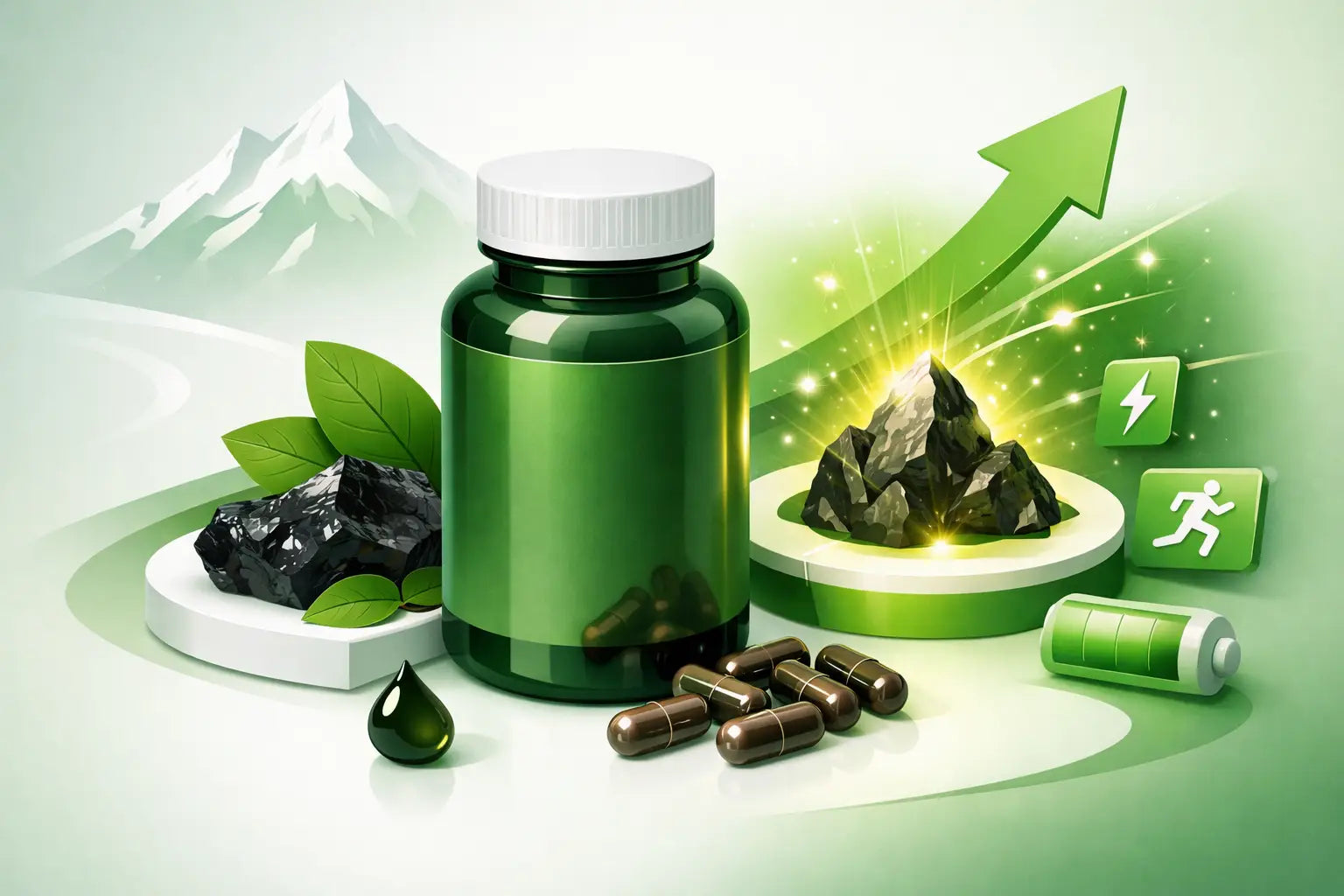 Shilajit Kapseln Erfahrungen für mehr Energie