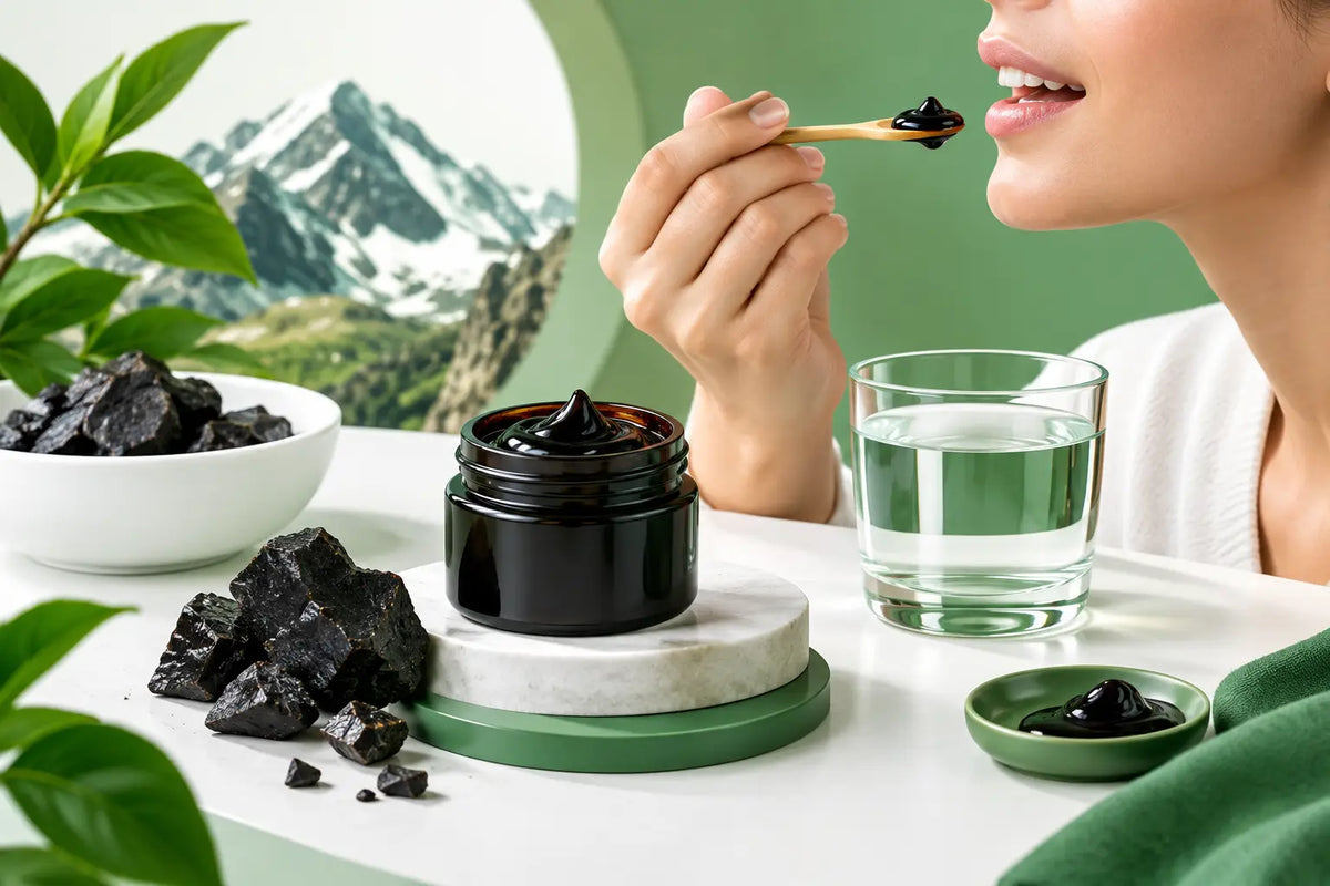 Shilajit Harz richtig einnehmen und dosieren