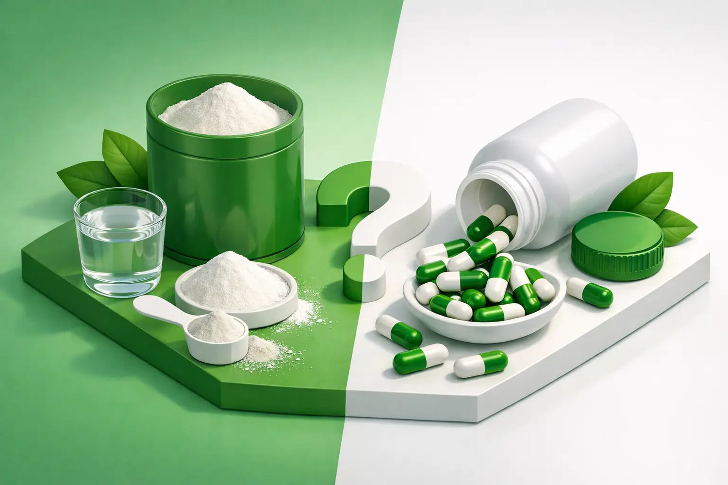 Collagen Pulver oder Kapseln - was passt besser?