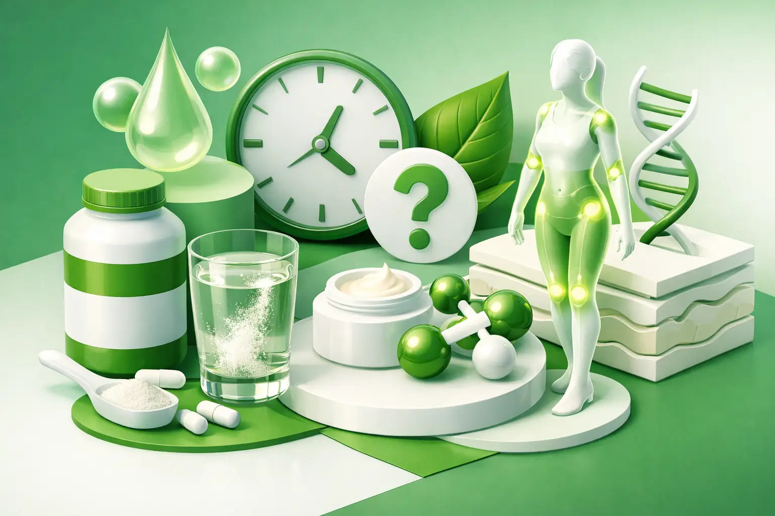 Wann Collagen einnehmen? Die klare Antwort