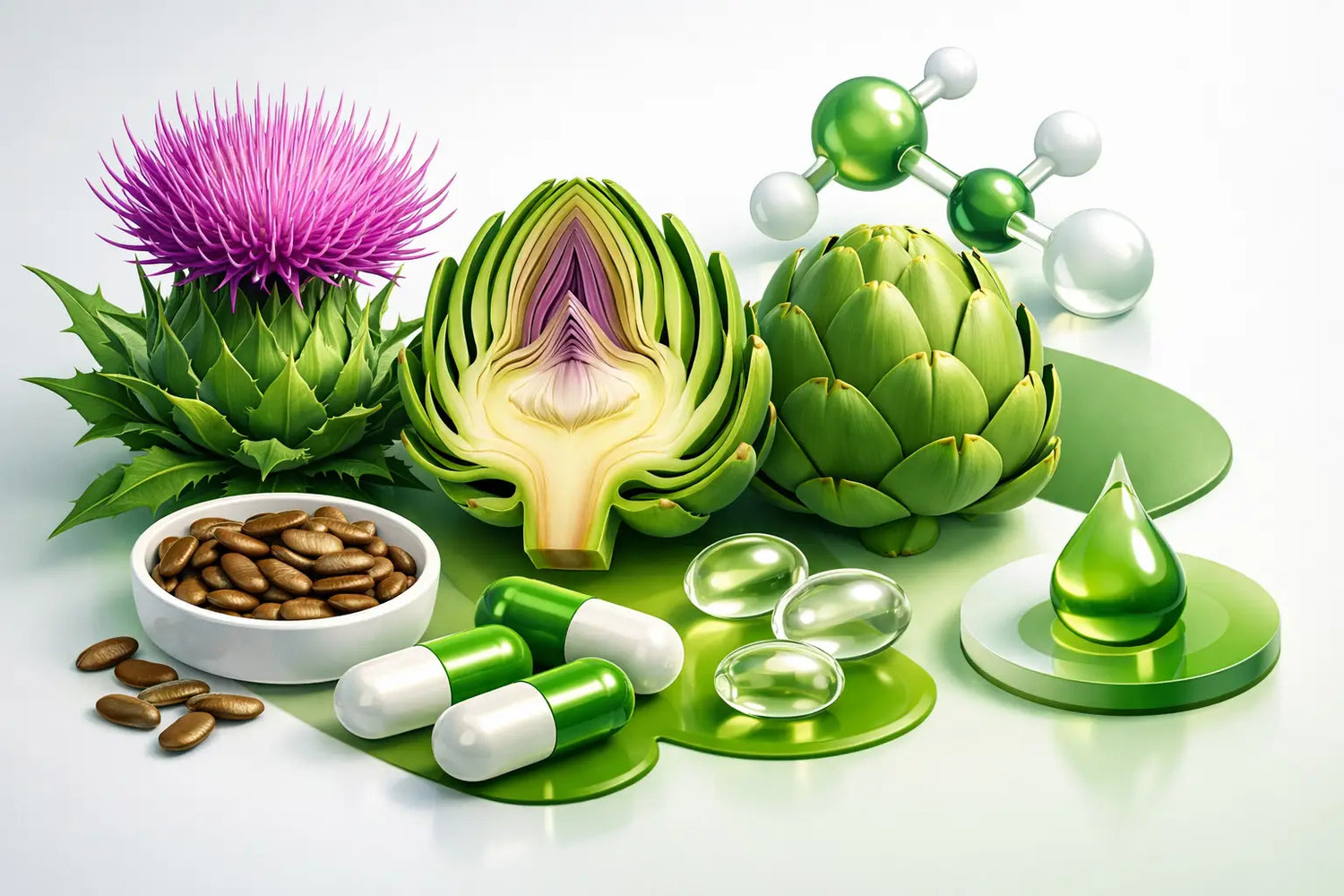 Mariendistel Artischocke Choline Vorteile