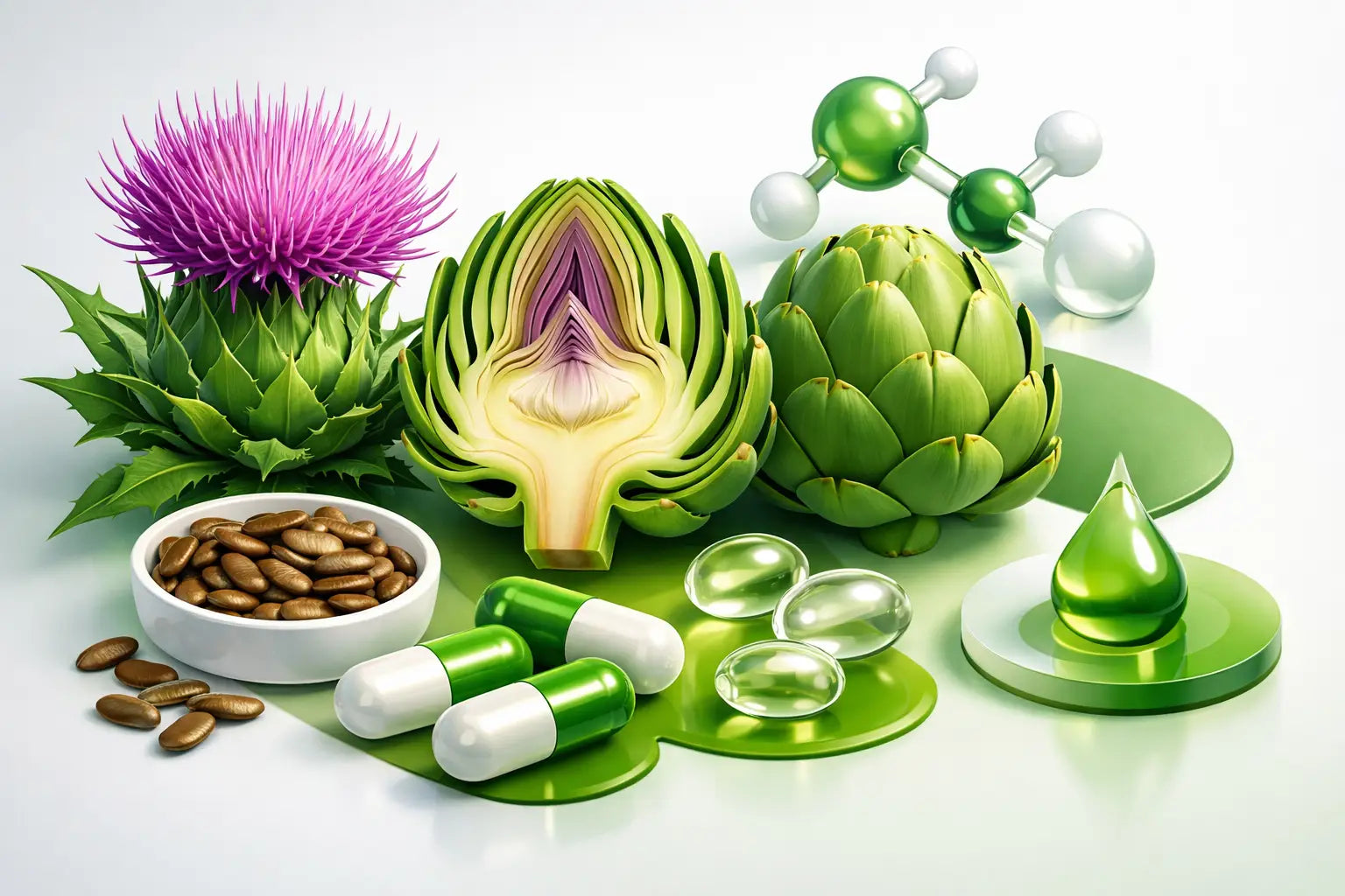 Mariendistel Artischocke Choline Vorteile
