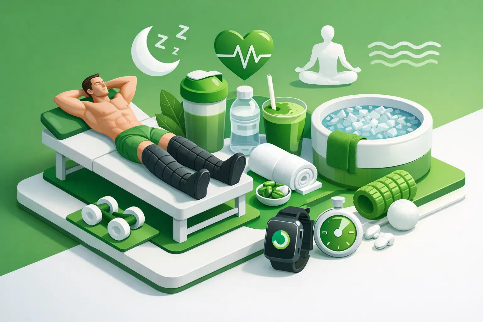 Regeneration nach dem Sport verbessern