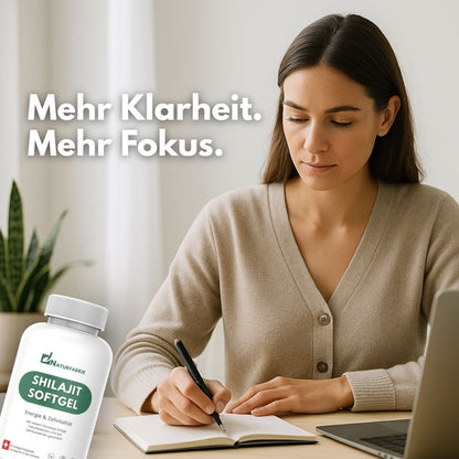 DrogerieMarkt24 - DrogerieMarkt24 NATURFABRIK Shilajit Softgel Kapseln 60 Stück - DrogerieMarkt24
