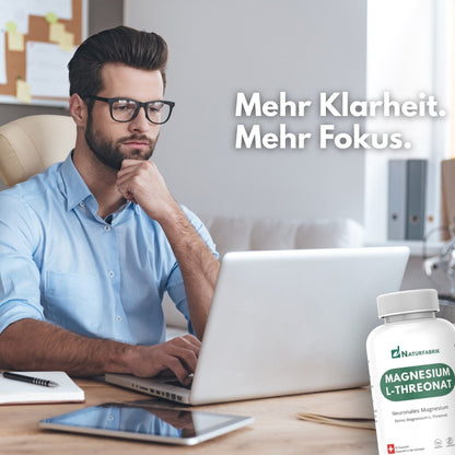 DrogerieMarkt24 - DrogerieMarkt24 NATURFABRIK Magnesium-L-Threonat Kapseln 90 Stück - DrogerieMarkt24