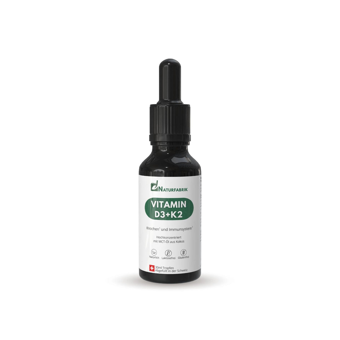 DrogerieMarkt24 - DrogerieMarkt24 NATURFABRIK Vitamin D3+K2 Tropfen 30 ml - DrogerieMarkt24