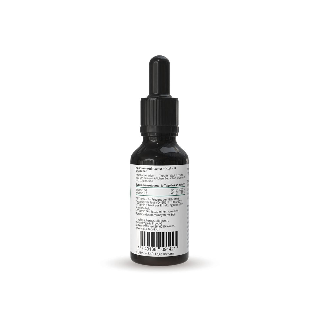 DrogerieMarkt24 - DrogerieMarkt24 NATURFABRIK Vitamin D3+K2 Tropfen 30 ml - DrogerieMarkt24