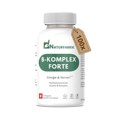 NATURFABRIK Vitamin B-Komplex Forte Kapseln 100 Stk