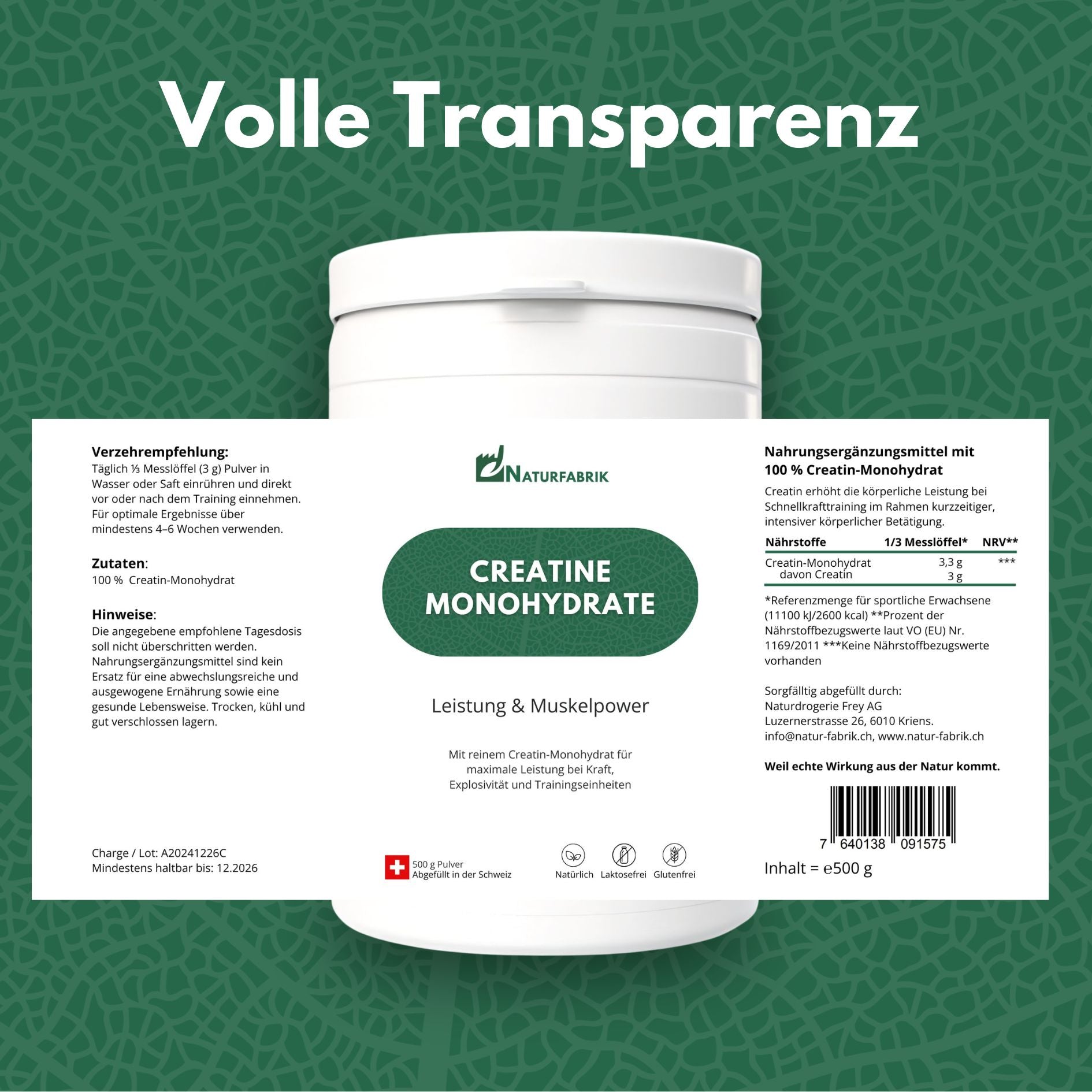 Naturfabrik Sport &amp; Performance Set