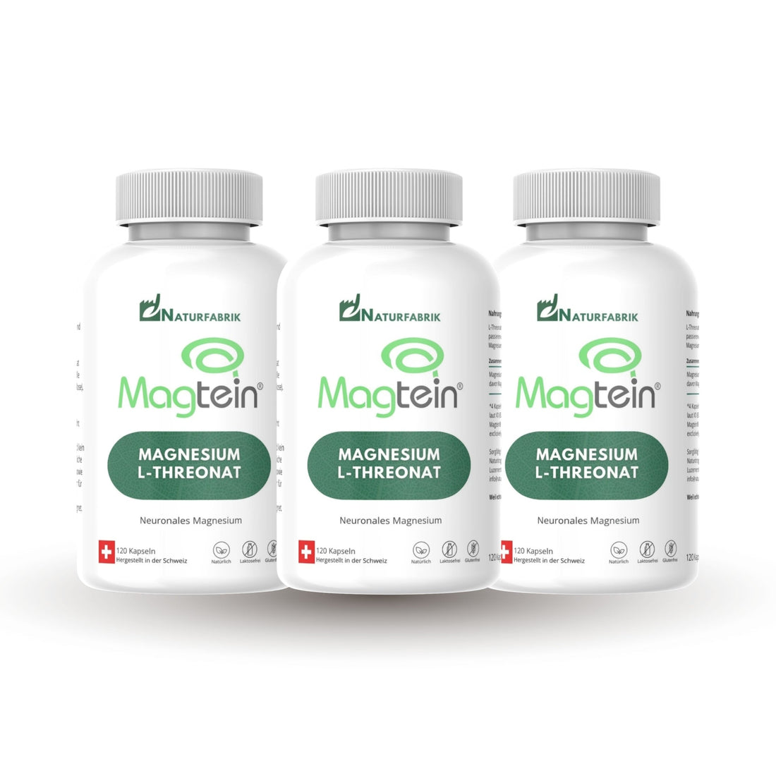 NATURFABRIK Magnesium-L-Threonat Magtein® Kaps 360 Stk (3er)