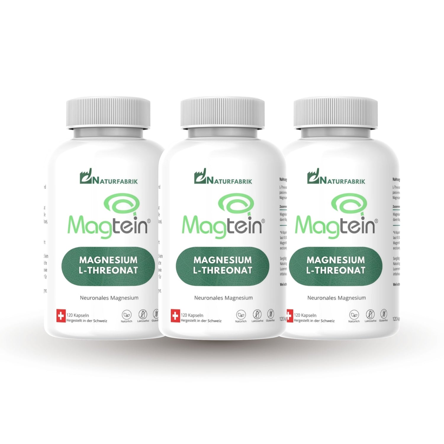 NATURFABRIK Magnesium-L-Threonat Magtein® Kaps 360 Stk (3er)