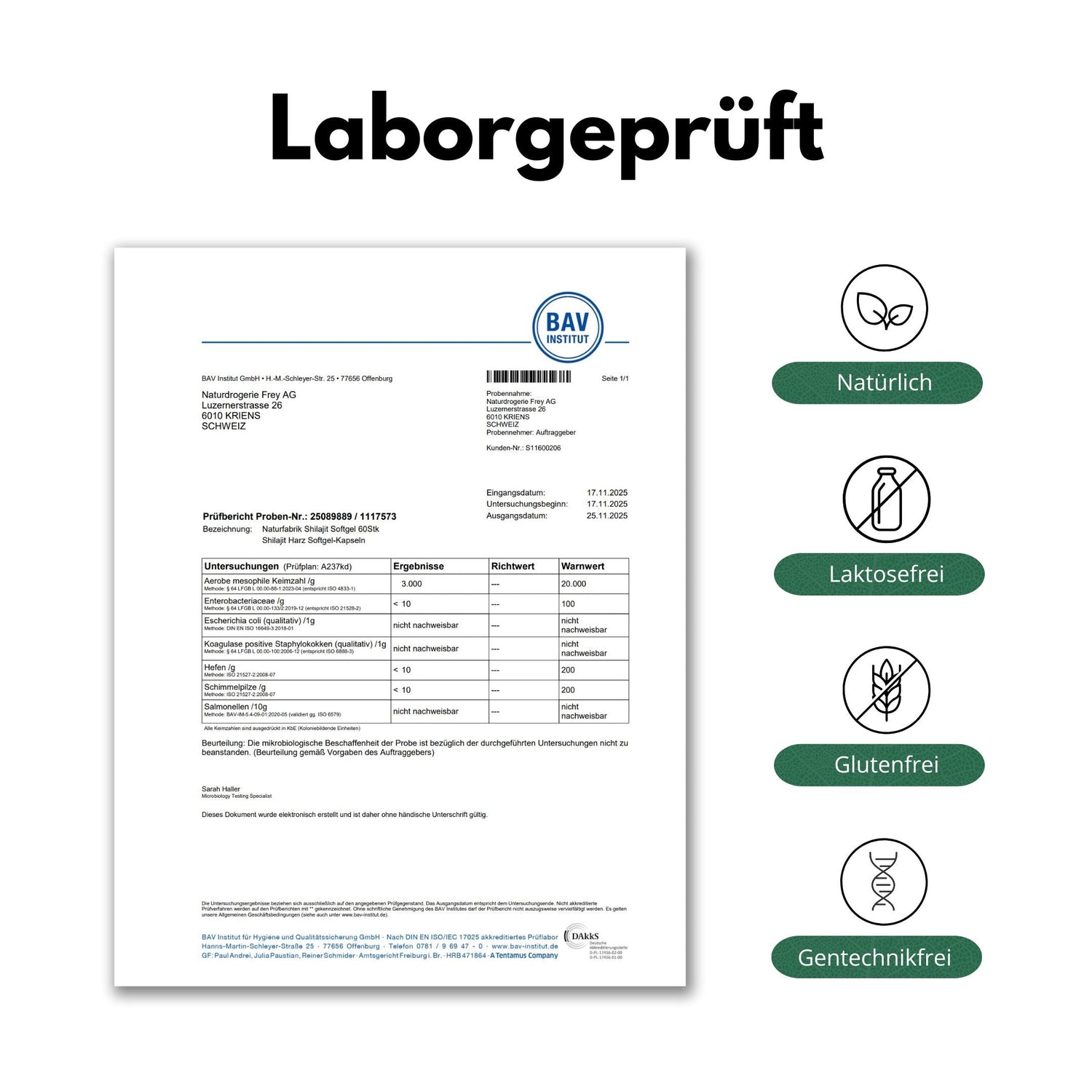 DrogerieMarkt24 - DrogerieMarkt24 NATURFABRIK Shilajit Softgel Kapseln 60 Stück - DrogerieMarkt24