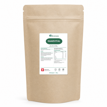 NATURFABRIK Haarvital Kapseln 1000 Kapseln (BULK Doybag)