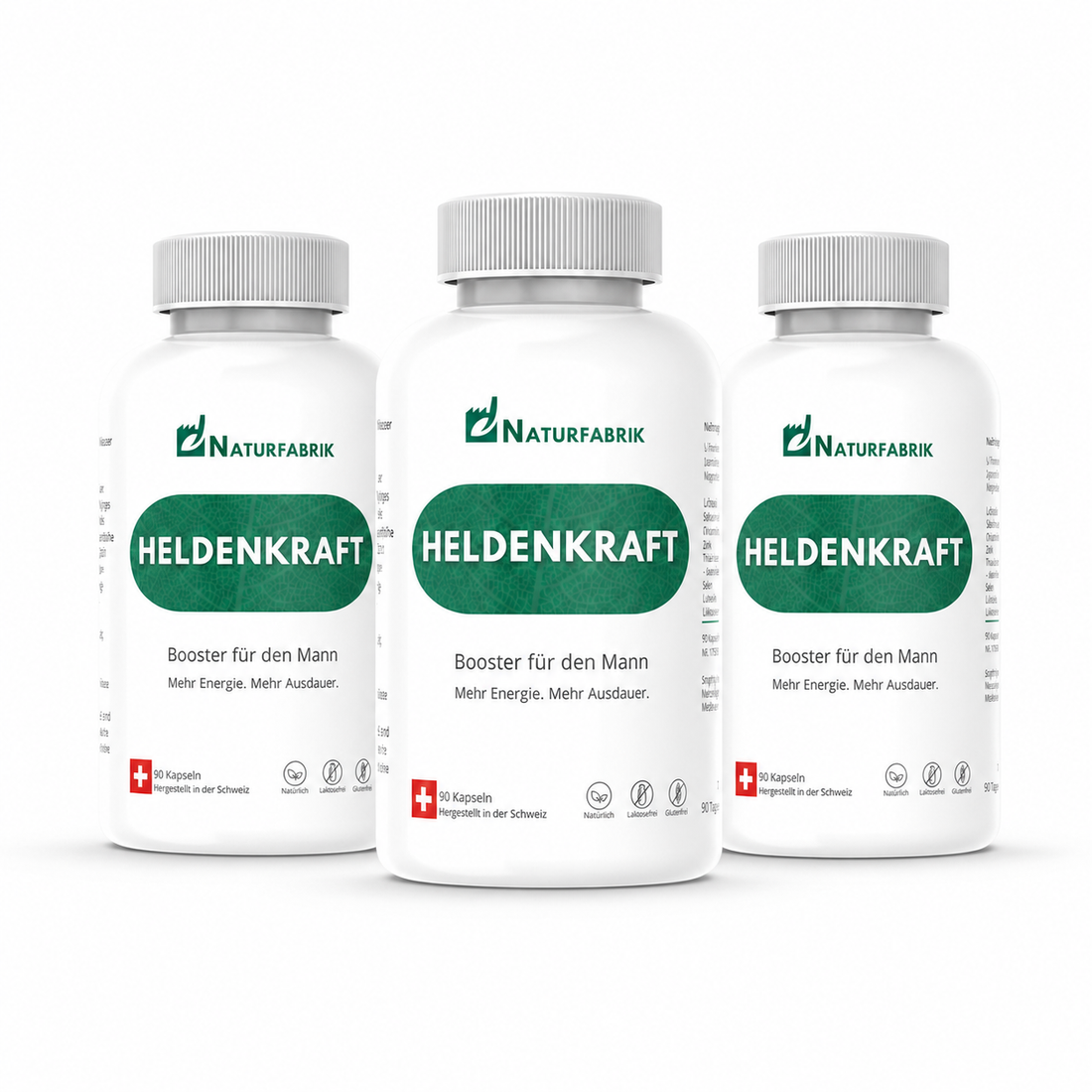 NATURFABRIK Heldenkraft 270 Kapseln (Trio)
