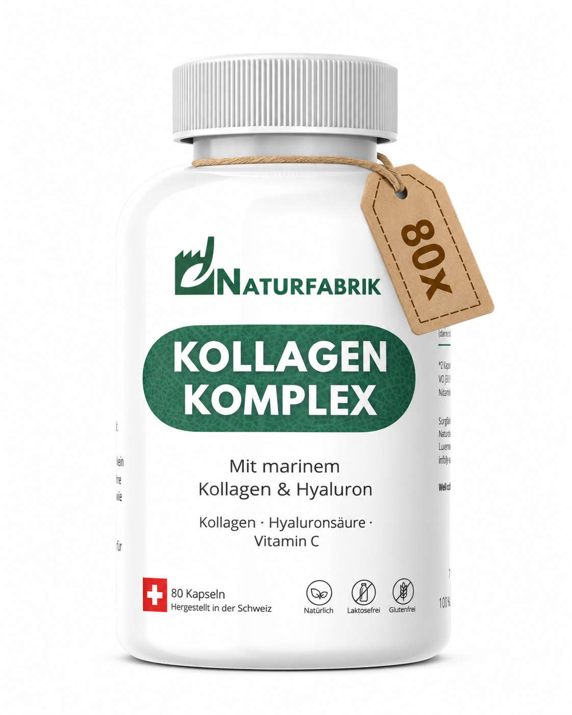 NATURFABRIK Kollagen Komplex 80 Kapseln
