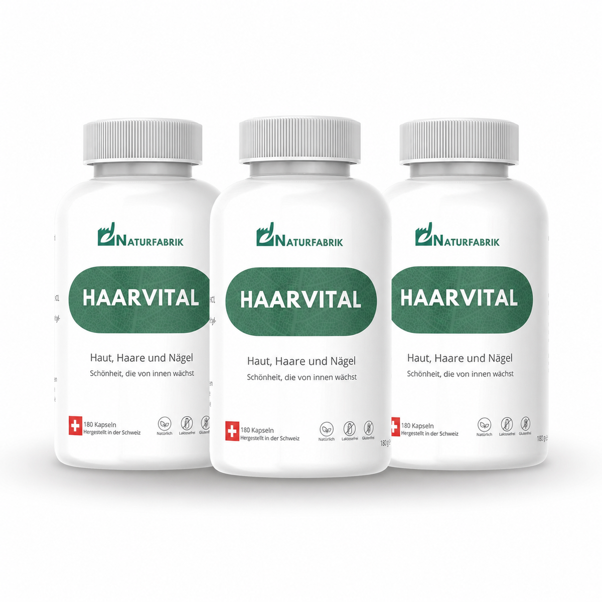 NATURFABRIK Haarvital Kapseln 540 Stk (Trio)