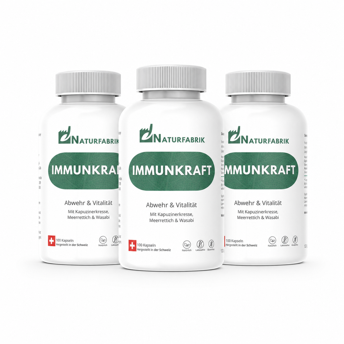 NATURFABRIK Immunkraft Kapseln 300 Stk (Trio)