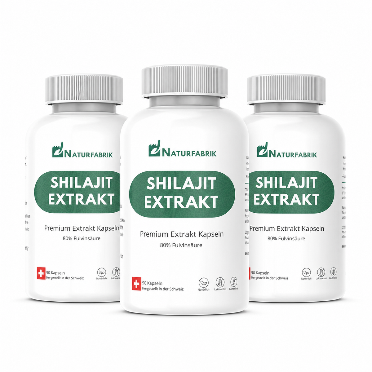 NATURFABRIK Shilajit Mumijo Extrakt Kapseln 270 Stk (Trio)