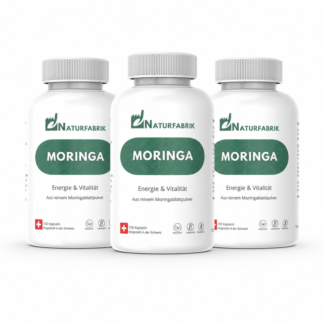 NATURFABRIK Moringa Kapseln 300 Stk (Trio)