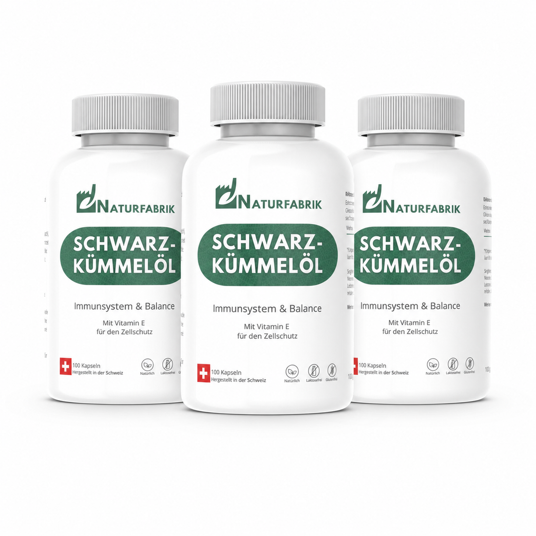 NATURFABRIK Schwarzkümmelöl Kapseln 300 Stk (Trio)