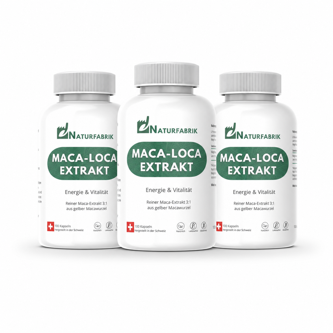 NATURFABRIK Maca-Loca Extrakt Kapseln 300 Stk (Trio)