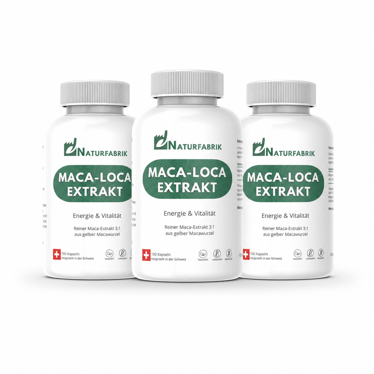 NATURFABRIK Maca-Loca Extrakt Kapseln 300 Stk (Trio)