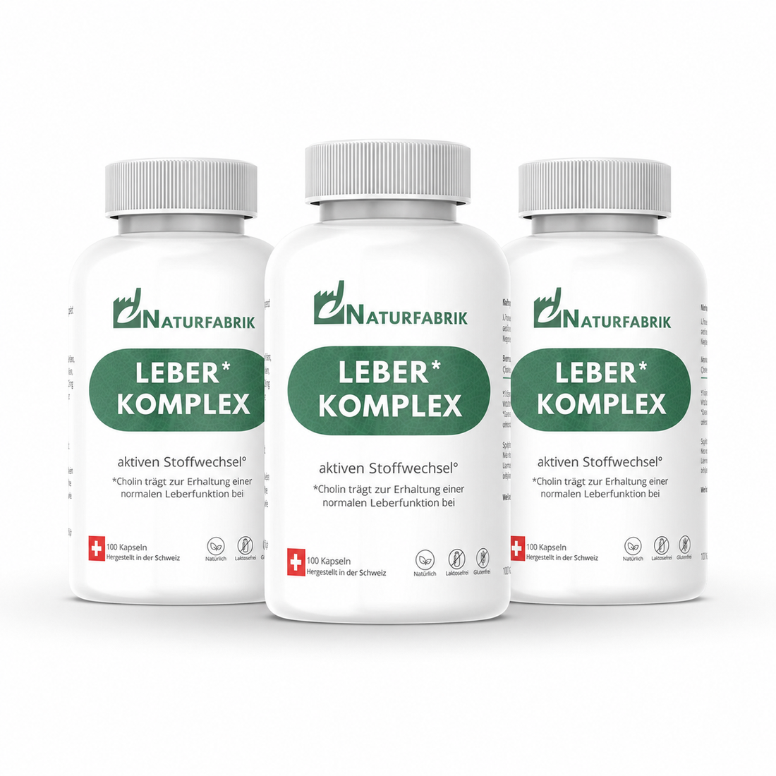 NATURFABRIK Leber-Komplex Kapseln 300 Stk (Trio)